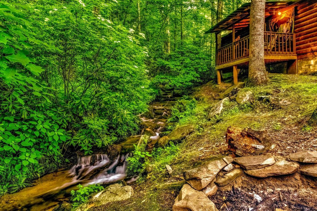 Panther Creek Cabins Cherokee Exterior foto