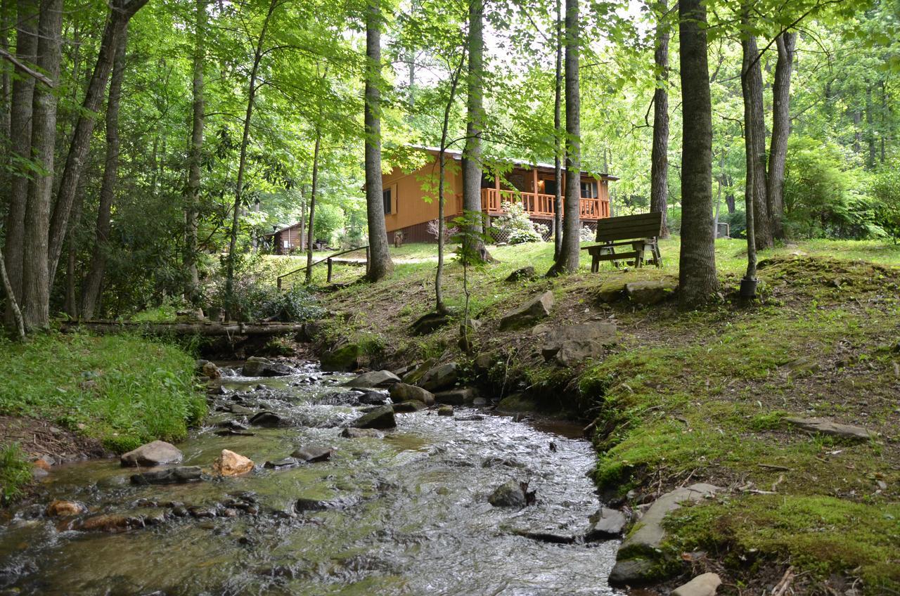 Panther Creek Cabins Cherokee Exterior foto