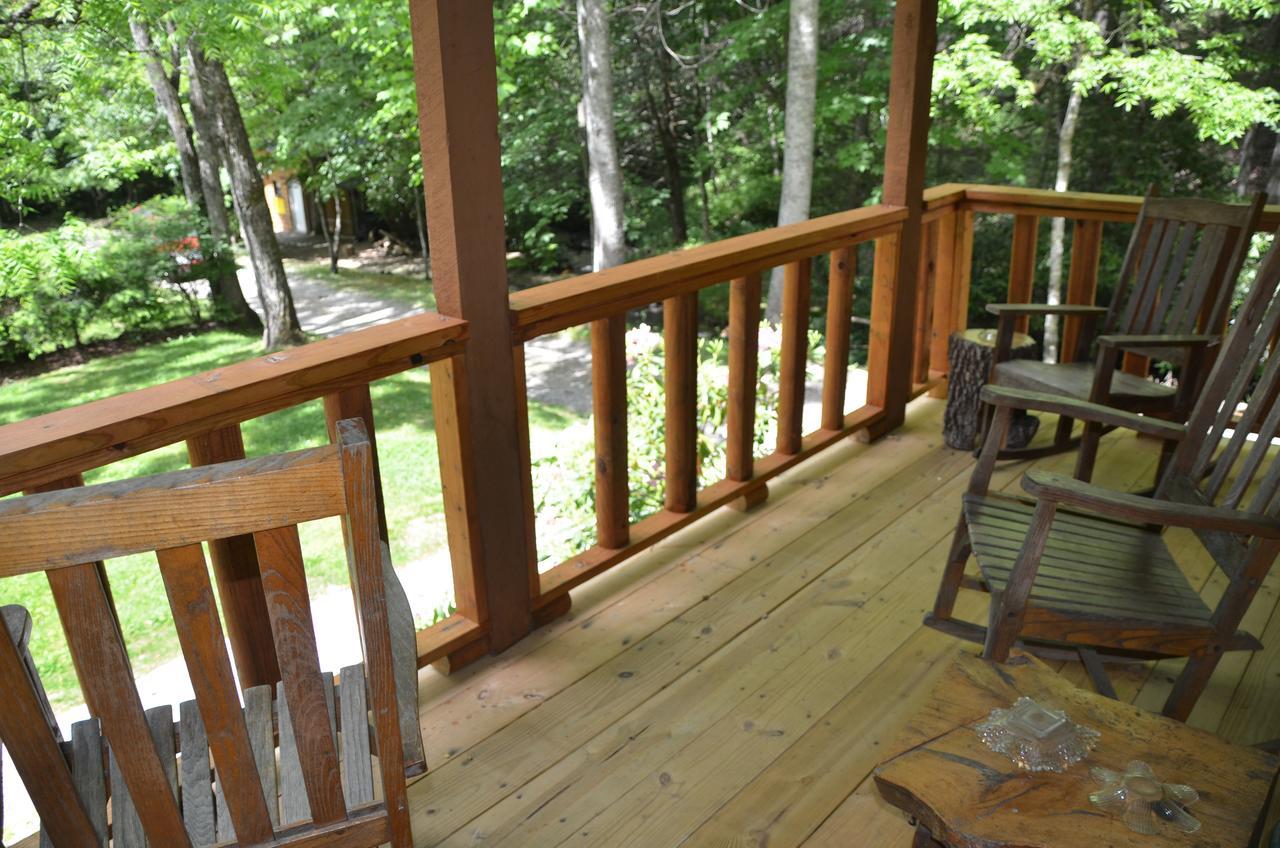 Panther Creek Cabins Cherokee Exterior foto